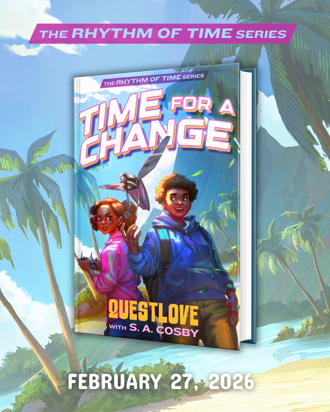 Middle Grade Time-Travel Series Reborn
