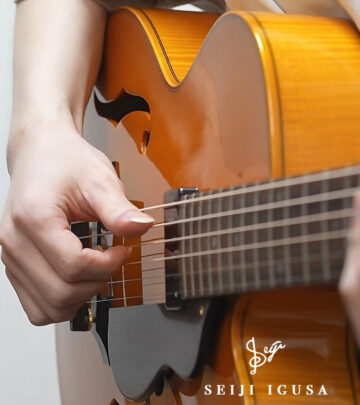 Experience jazz guitar mastery with soulful strums in Seiji Igusa’s new Midnight Star.!!..