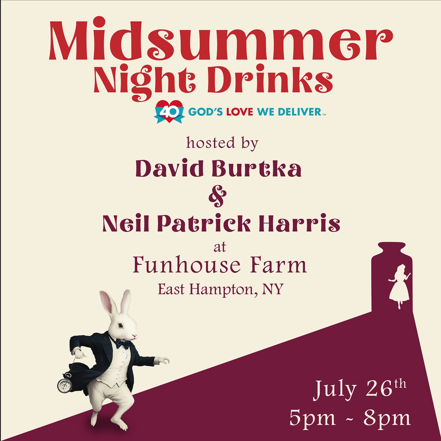 Join David Burtka and Neil Patrick Harris at an enchanting tea party with art and games!!!