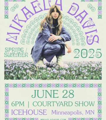 Harpist Mikaela Davis adds Minneapolis and Omaha shows, tickets on sale for summer dates!!
