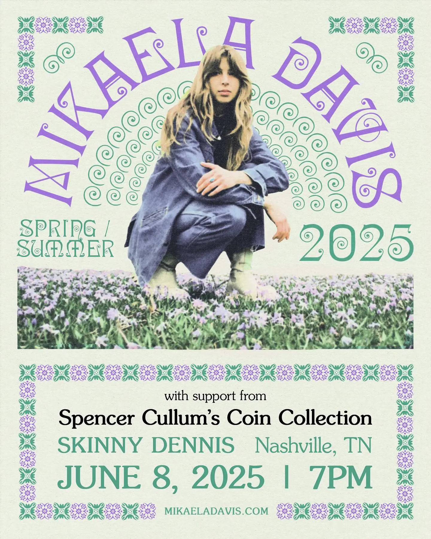 Mikaela Davis Announces Tour Dates Dynamic performer embarks on tour across Birmingham, Jackson, and Nashville with new local support added.