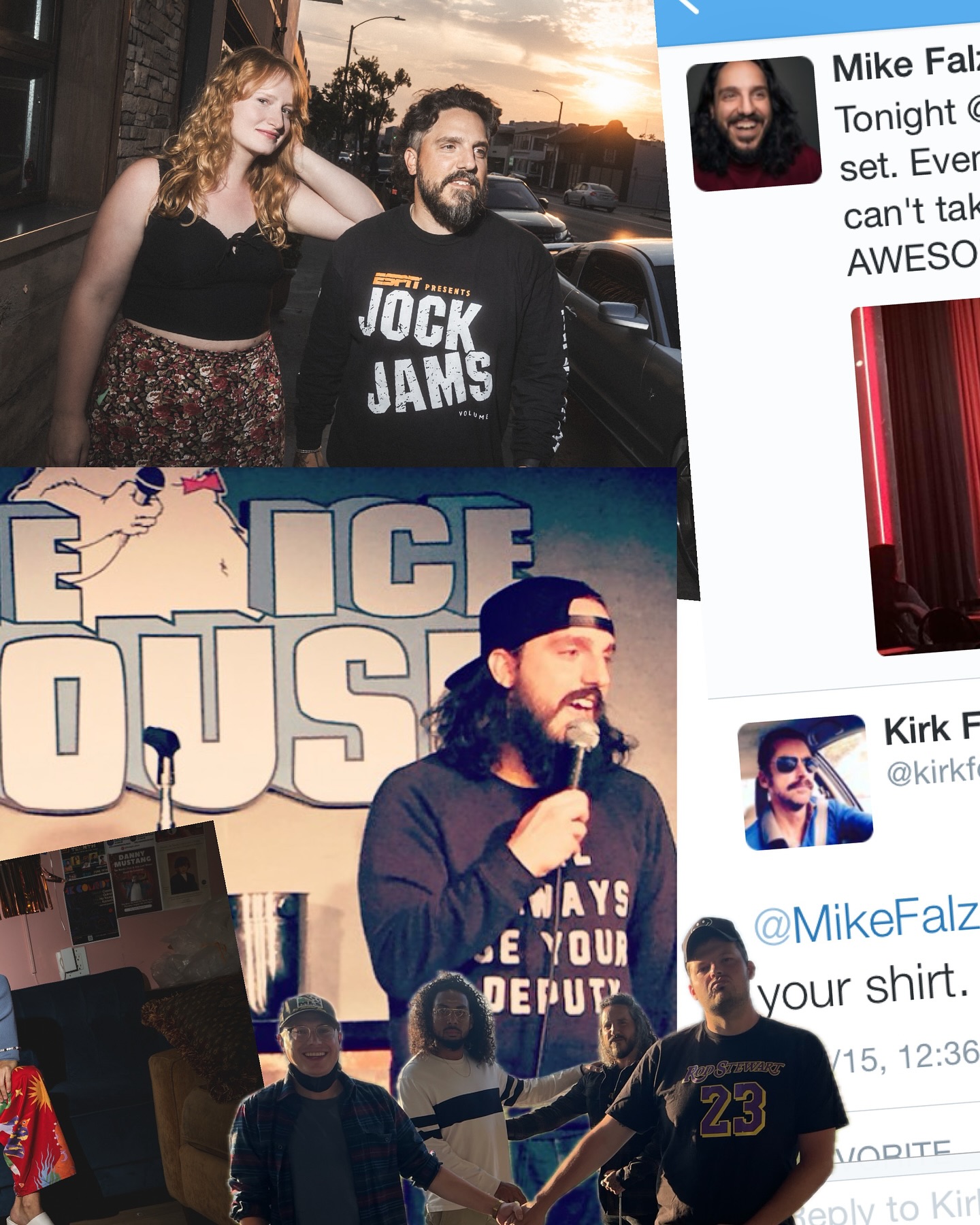 Mike Falzone Expresses Joy After Special Broadcast