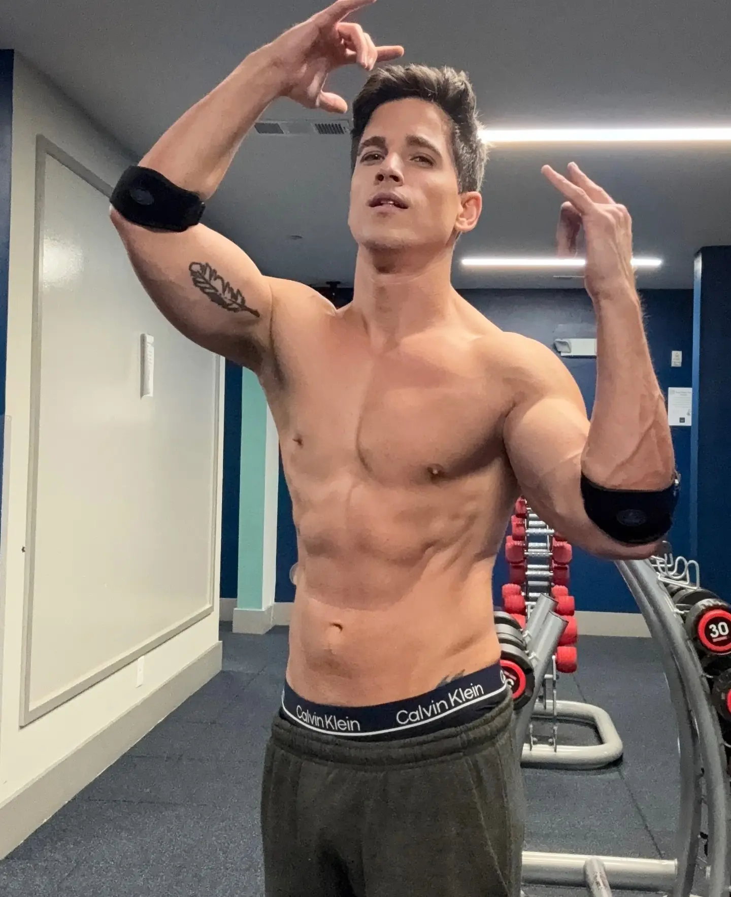 Mike Manning Embraces Wrestling-Inspired Gym Gains