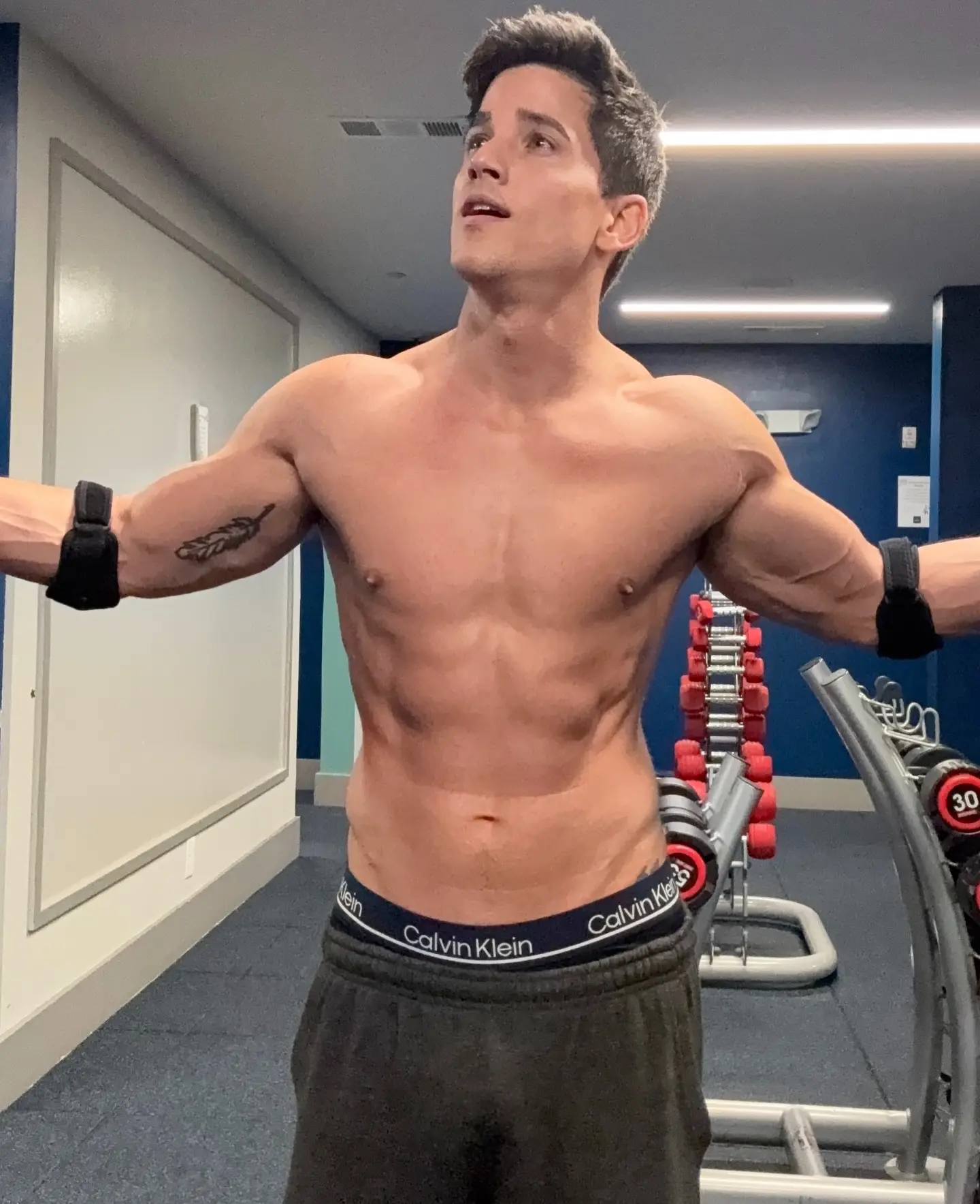 Mike Manning Embraces Wrestling-Inspired Gym Gains