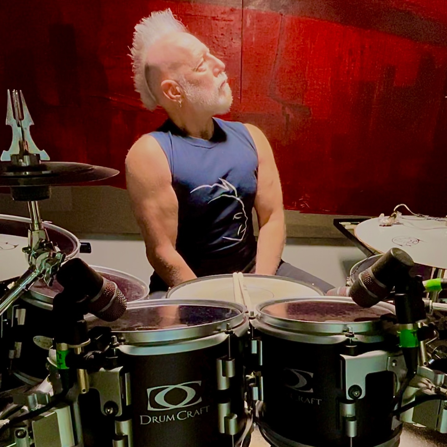 Mike Terrana’s Striking New Haircut Renowned drummer unveils bold new haircut, blending classic charm with modern flair, wow!