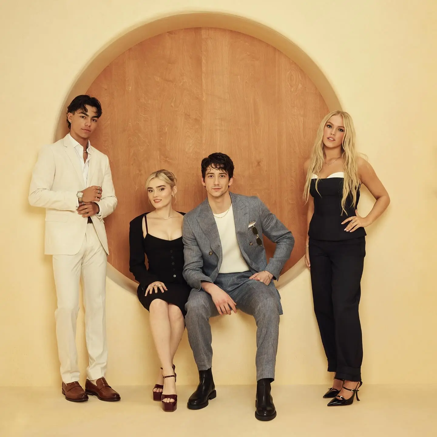 Milo Manheim Family Photo Showcase Dynamic style meets celebrity charm with curated fashion details and on-set flair in style.