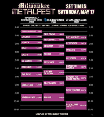 Milwaukee Metal Fest Goblin Party
