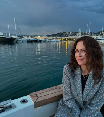 Minnie Driver Shines At Cannes