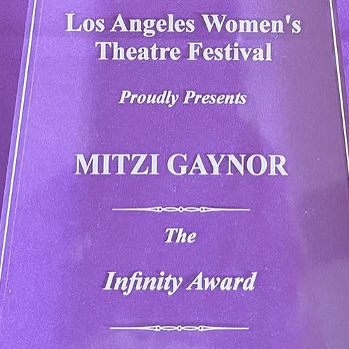 Mitzi Gaynor Honored With Infinity Award