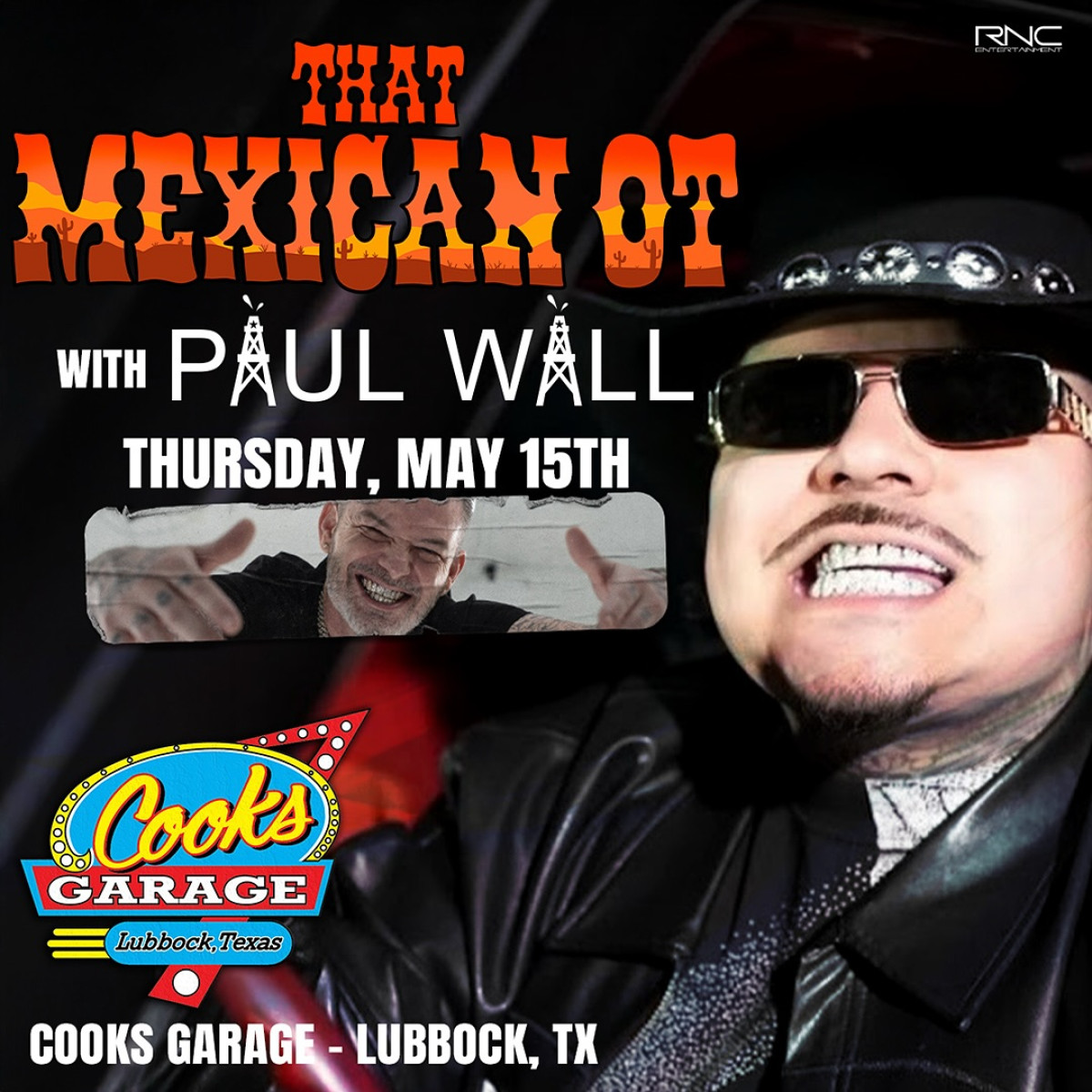 Mixing Beats And Gears: Cook’s Garage Lights Up Lubbock An unforgettable Texas night uniting iconic sounds, bold vibes and renowned star energy.!!