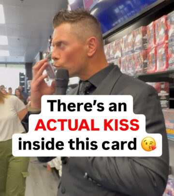 A heartfelt card containing Maryse's kiss ignites online chatter amid WWE family moments!!!