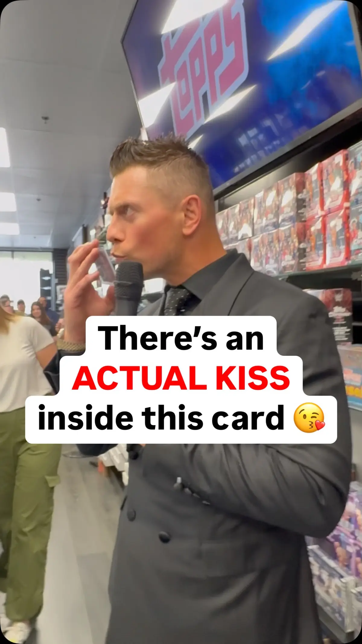 Miz Card Surprises With Real Kiss From Maryse A heartfelt card containing Maryse's kiss ignites online chatter amid WWE family moments!!!