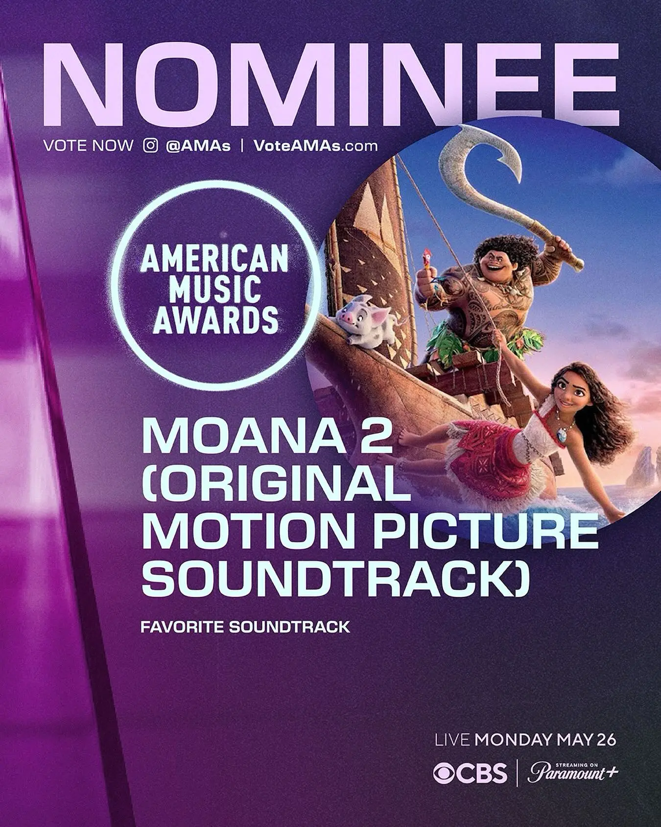 Moana 2 Nomination Honors Polynesian Music & Culture A vibrant tribute to music creators, cast, crew uplifting Polynesian spirit and culture!!!