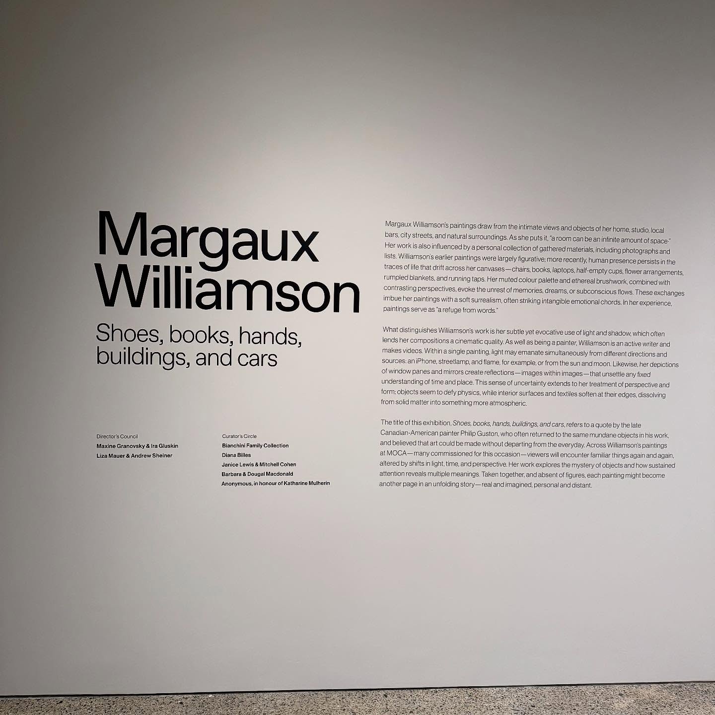 Molly Ringwald Enjoys Toronto Art Show