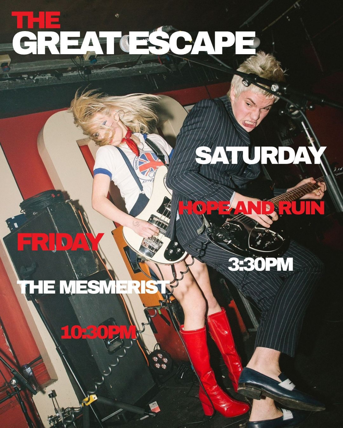 Join THE MOLOTOVS for coastal sets this weekend at The Mesmerist and Hope & Ruin for fun!!