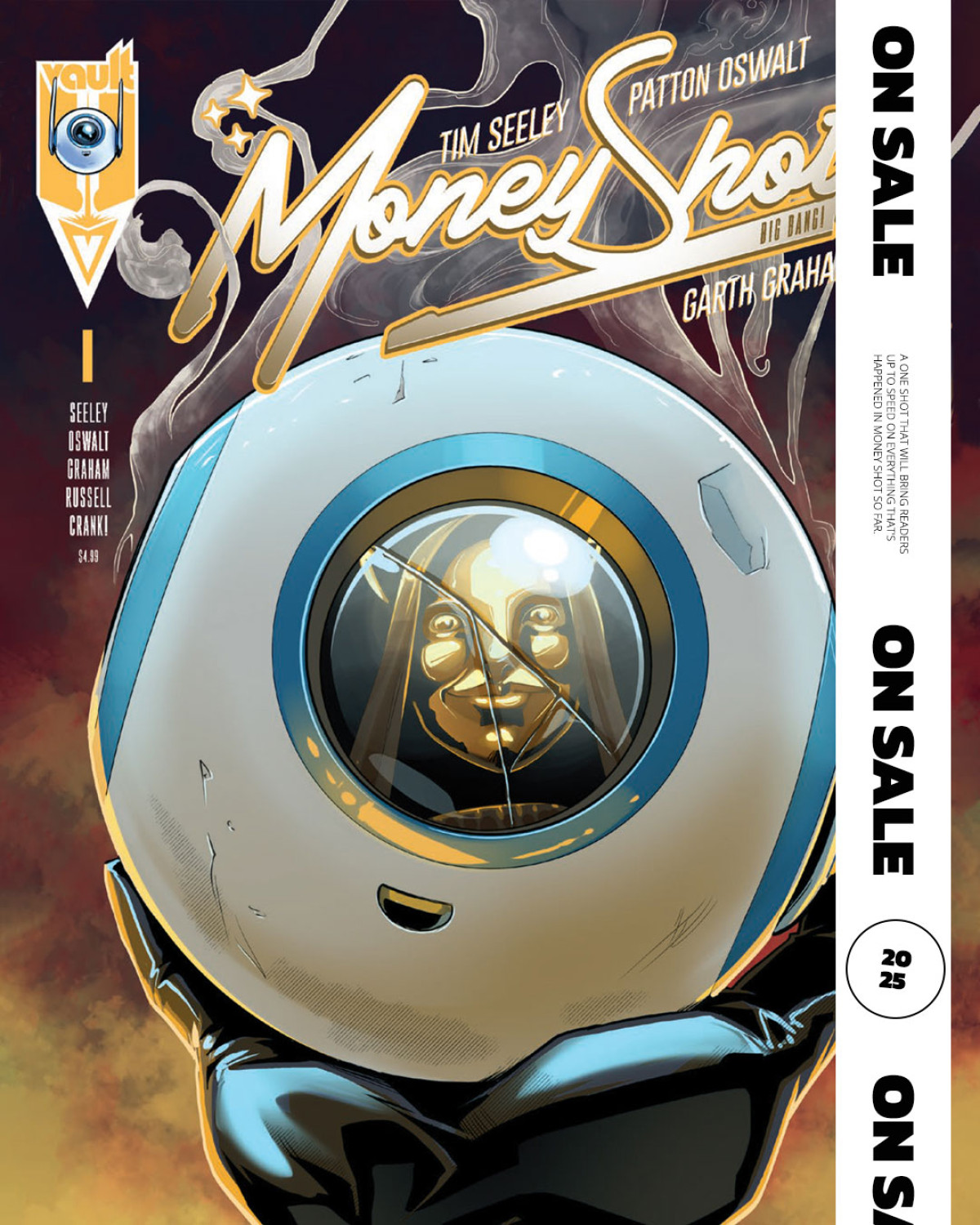 Money Shot Big Bang Debuts New Comic Issue Vault Comics launches its latest issue on NCBD with exclusive art and dynamic storytelling