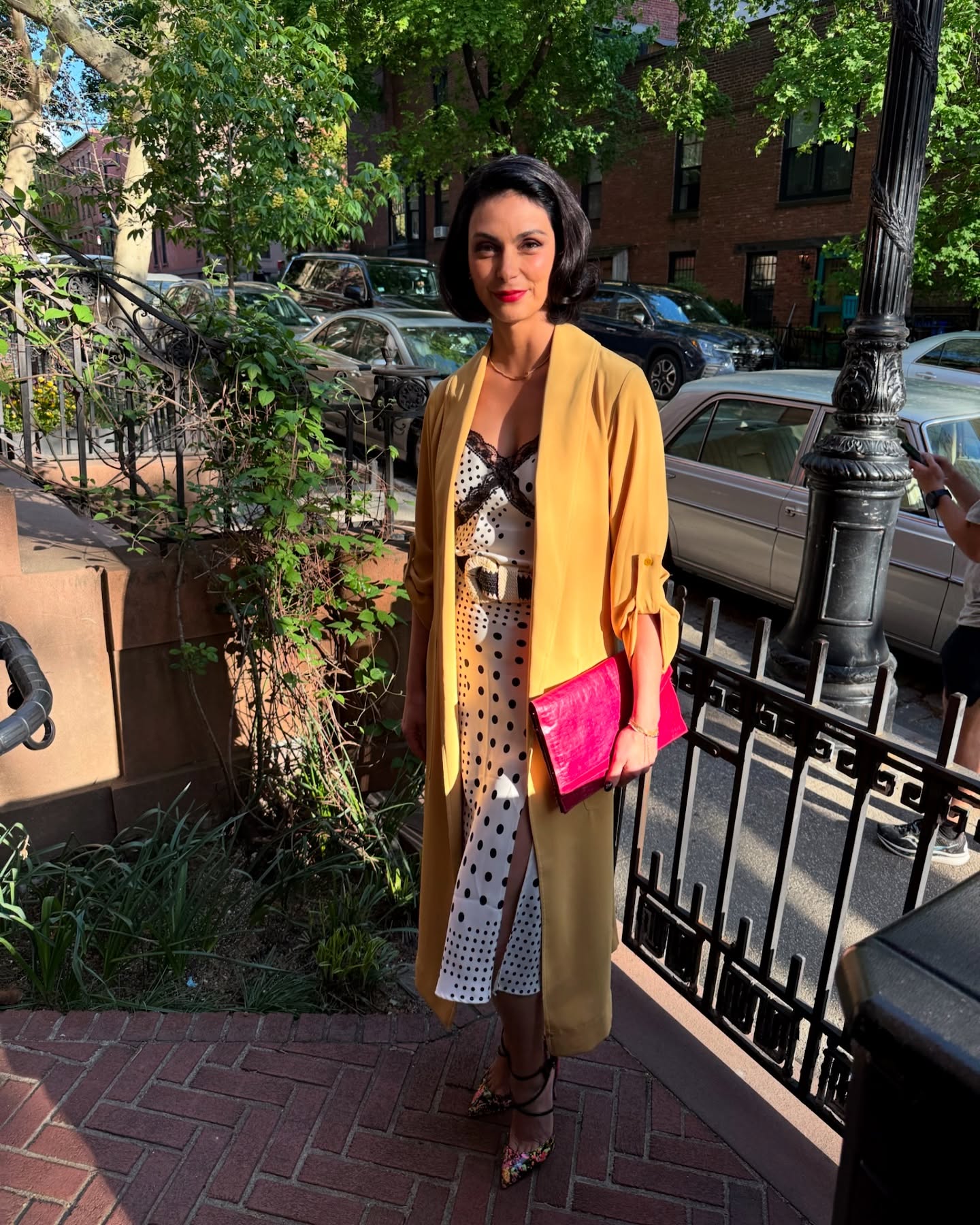 Morena Baccarin Embraces Bold Beauty With Concealer