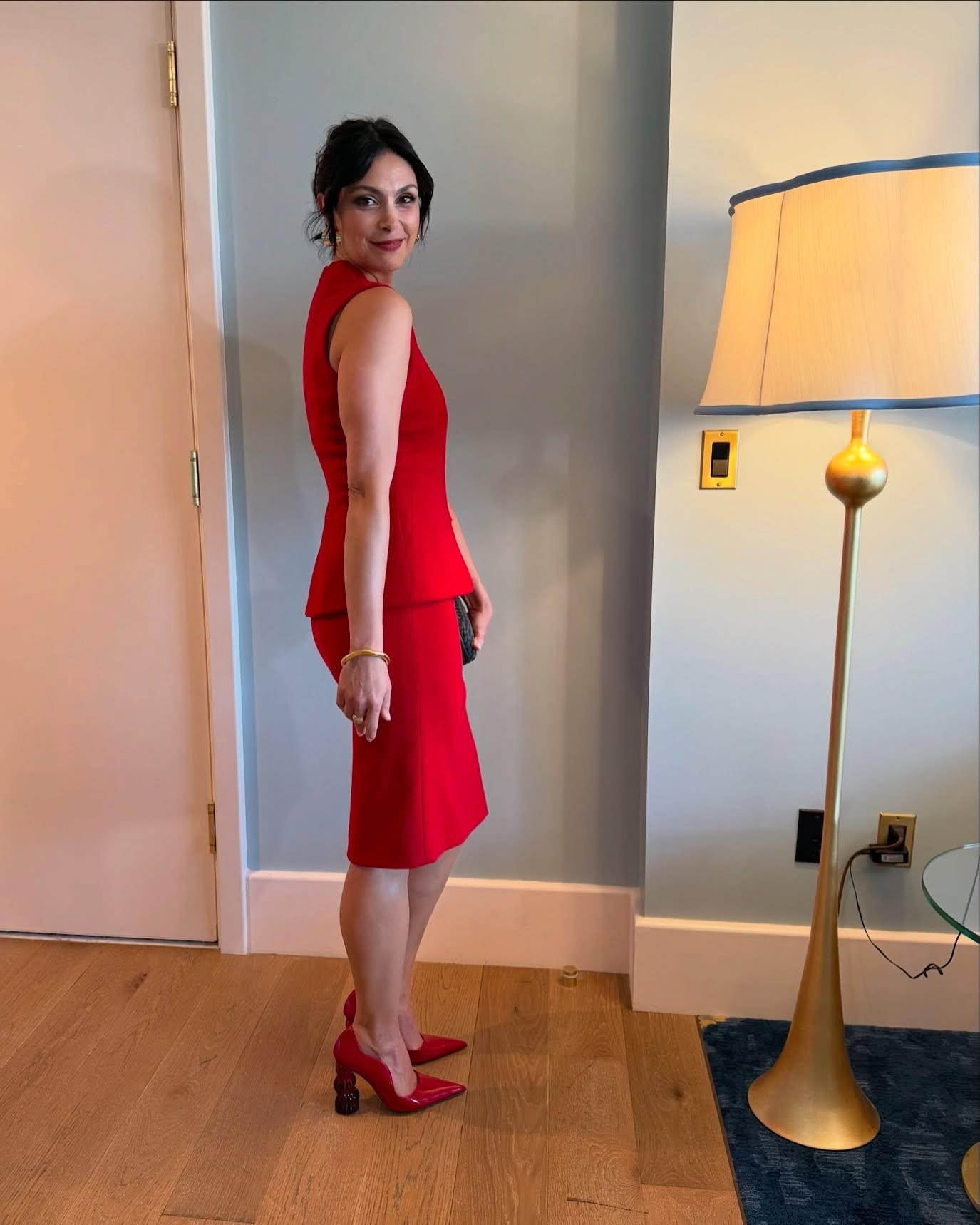 Morena Baccarin’s Red Carpet Room Service Debut