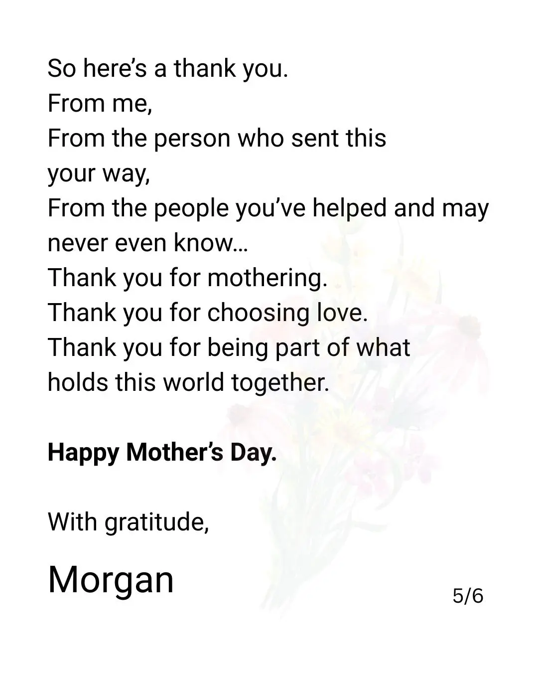 Morgan Freeman Honors Diverse Mothering