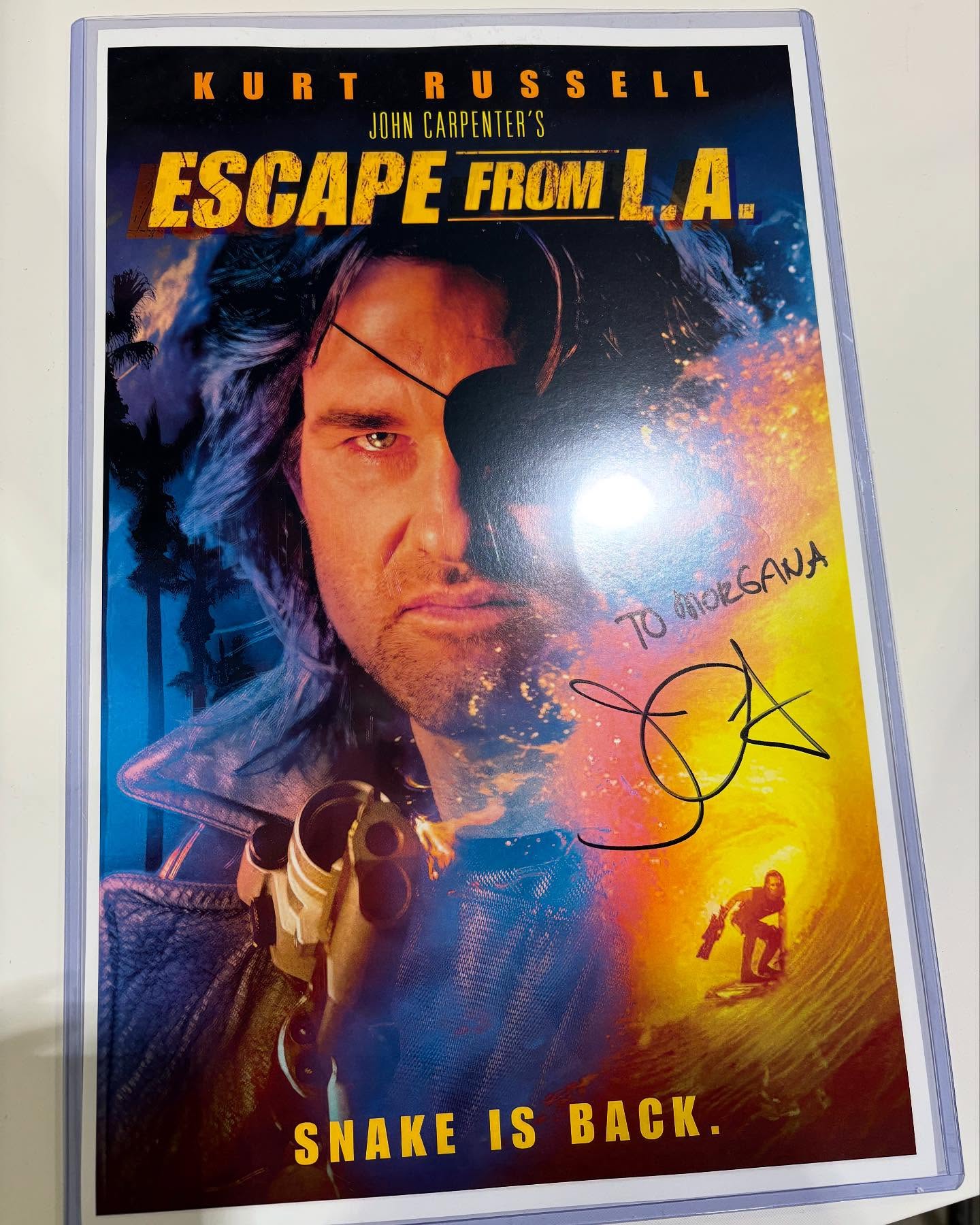 Morgana Ignis Gets John Carpenter Autograph At Con