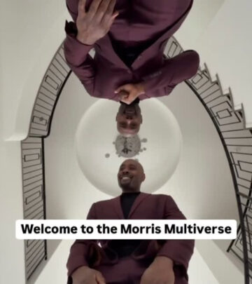 Actor Morris Chestnut teases fans with vibrant alter egos from a multiverse, sparking creative buzz.