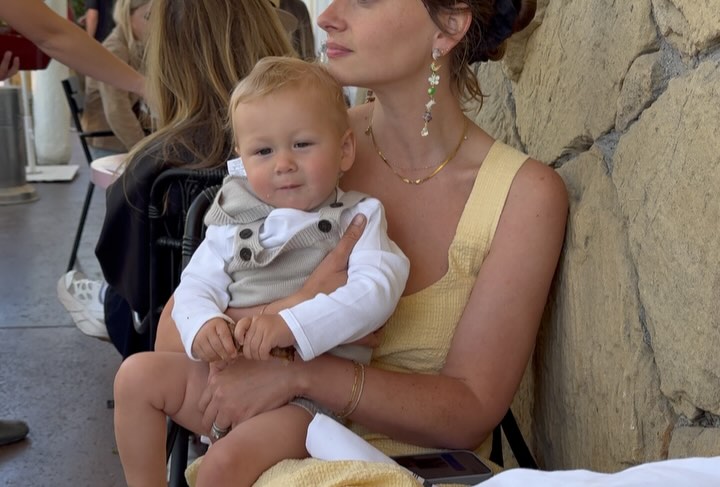 Motherhood Moments Celebrated By Aly Michalka