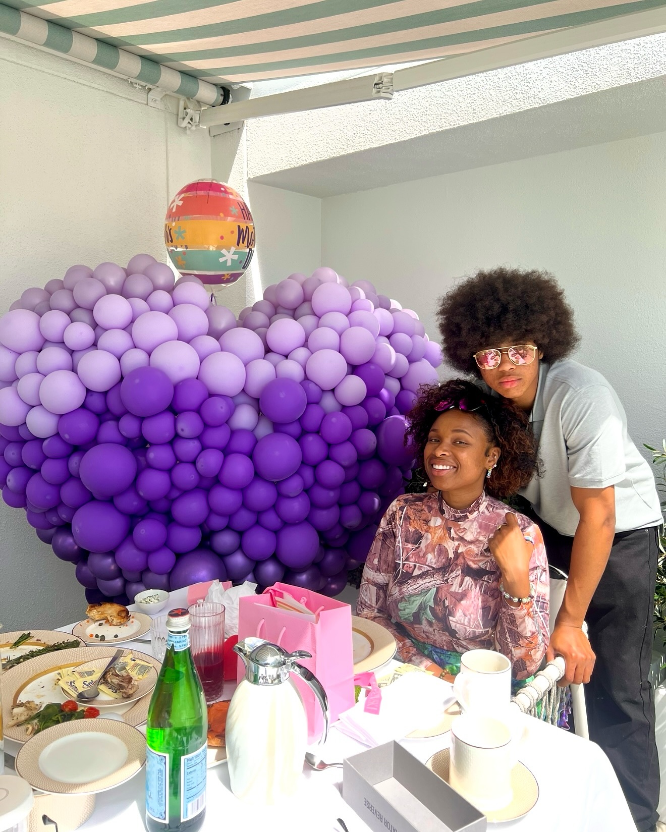 Jennifer Hudson’s team marks a heartfelt occasion celebrating moms & Walter’s special day.
