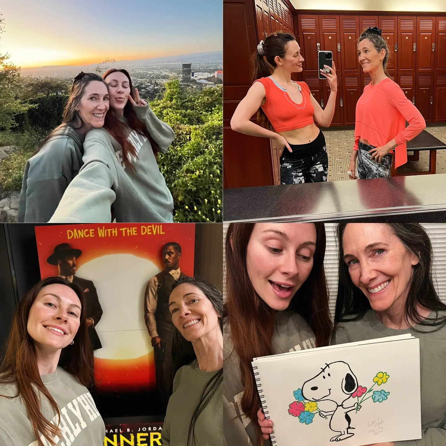 A delightful mother-daughter day filled with fresh finds, art, fitness and cinematic joys.