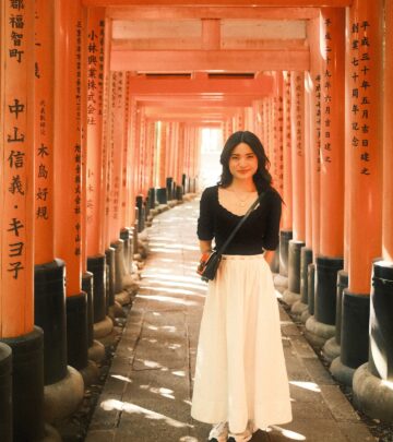 Ashley Liao scales mountain peaks and temple vistas to create an unforgettable journey!!!