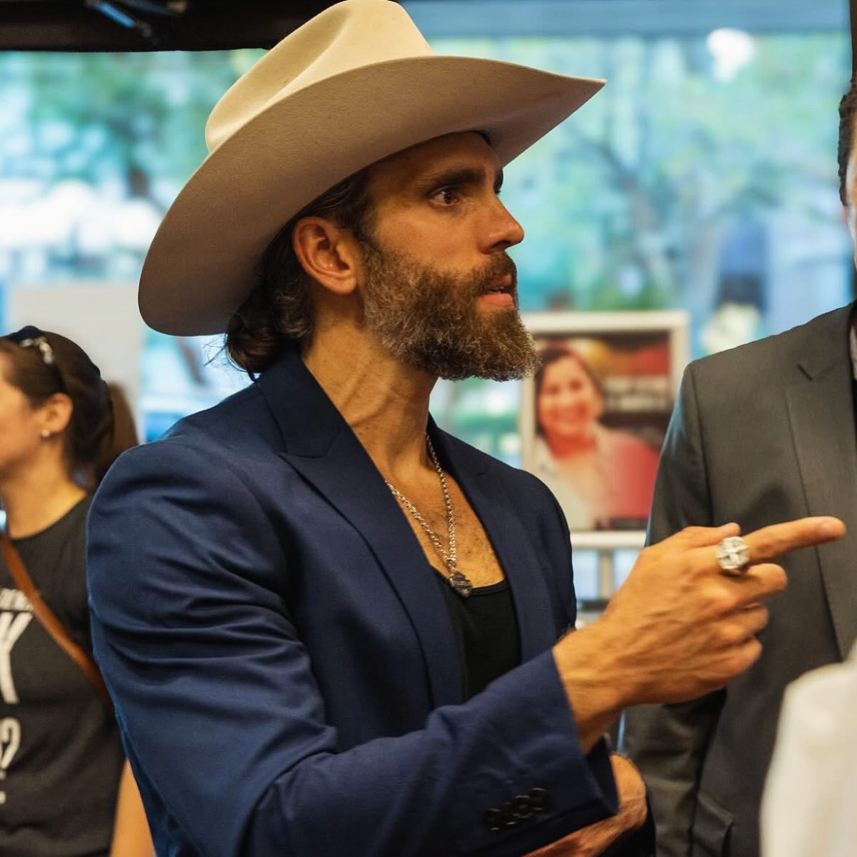 Movie Premiere Night Shines For Joshua Schultz Joshua Schultz captivates at film premiere with style, energy, and a celebration of cinema