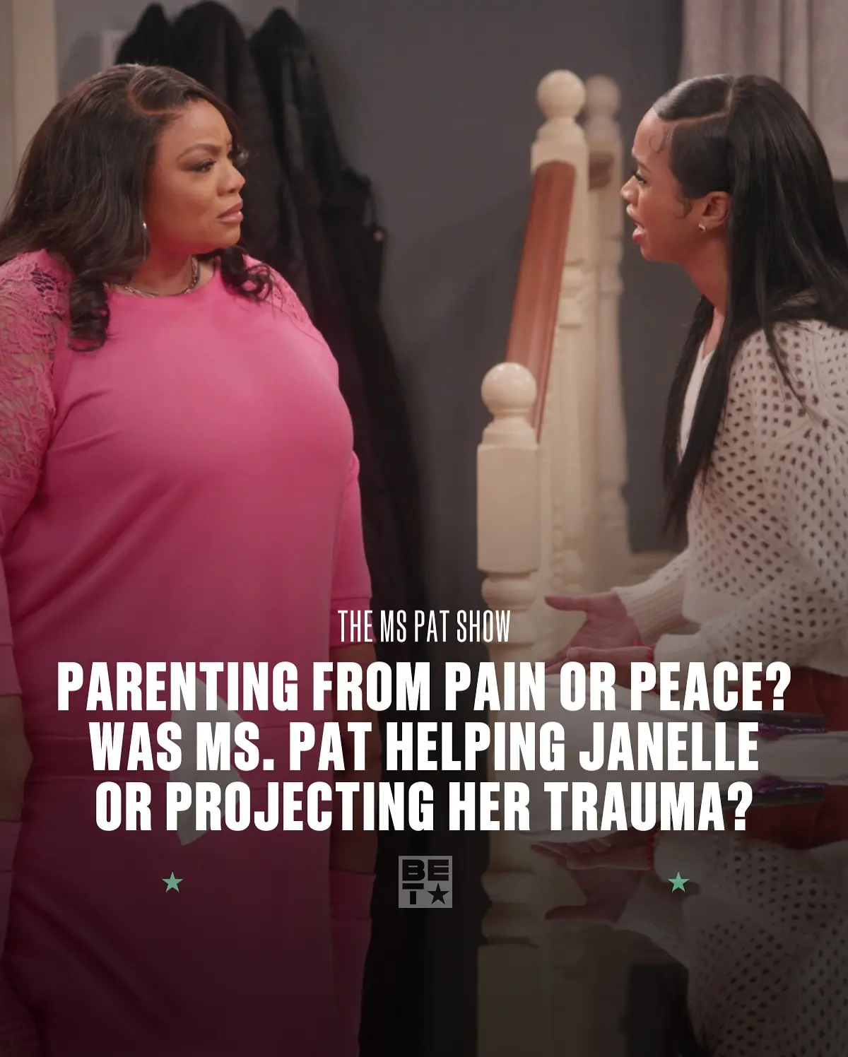 Ms. Pat Sparks Talk on Parenting Trauma in Her Show Patricia Williams shares a candid clip urging viewers to confront inherited scars head-on.