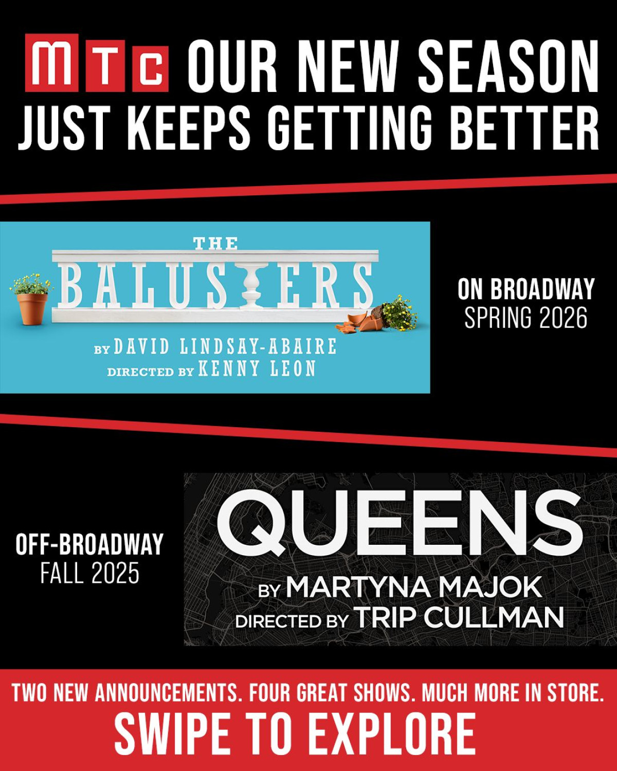 MTC Adds Dynamic Plays To 2025-26 Season Two Pulitzer-winning plays join MTC's season, promising dynamic drama and bold tales. Now!