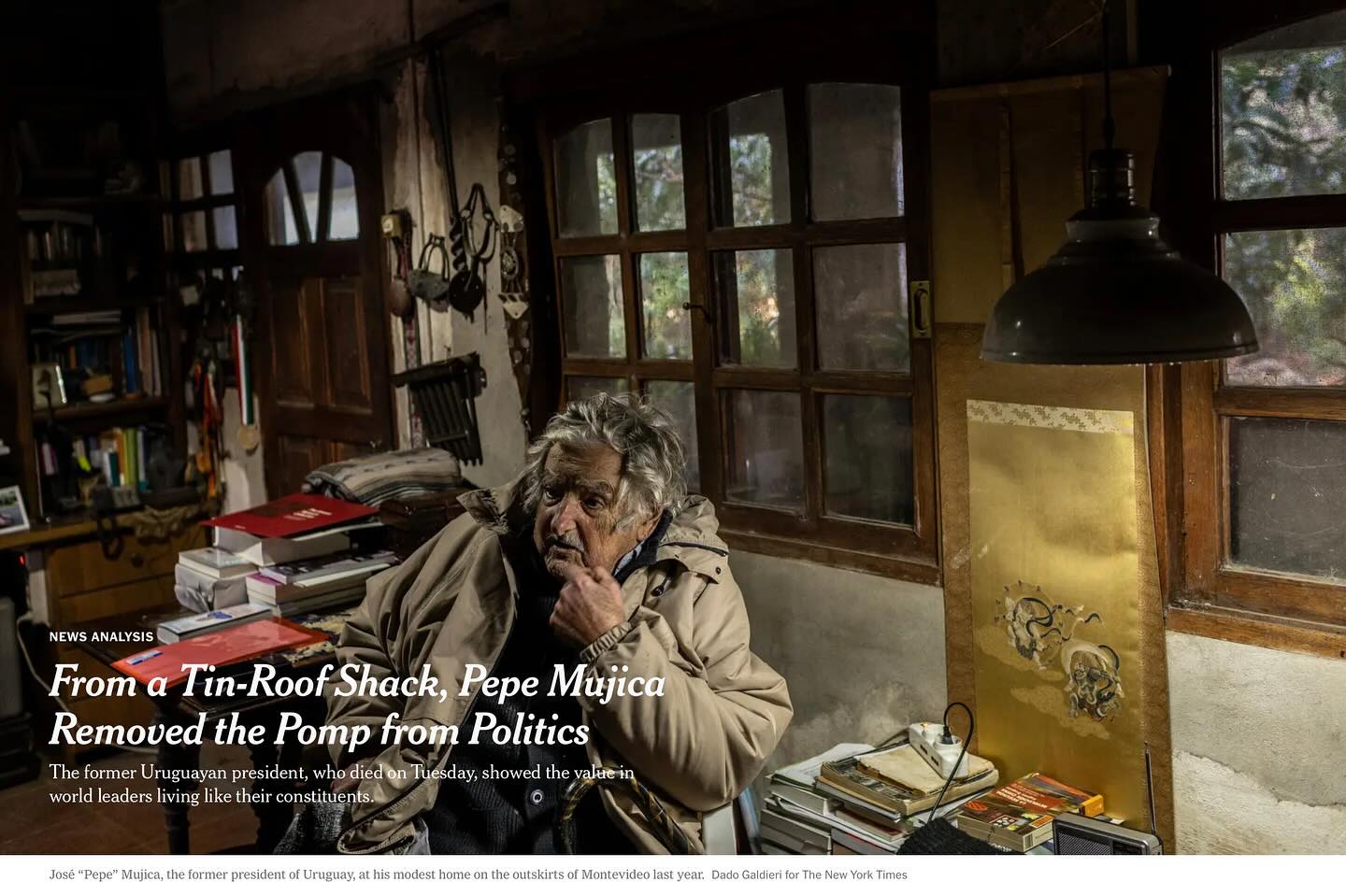 Mujica: Humble Leader Who Defied Convention