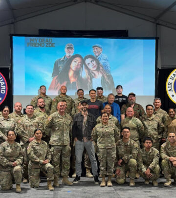 My Dead Friend Zoe Gets Exclusive Screening for Troops
