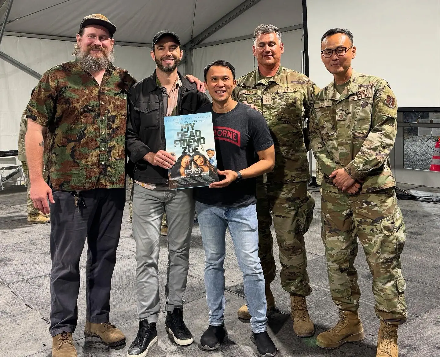 My Dead Friend Zoe Gets Exclusive Screening for Troops