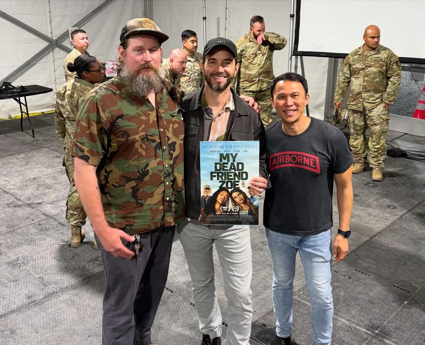 My Dead Friend Zoe Gets Exclusive Screening for Troops