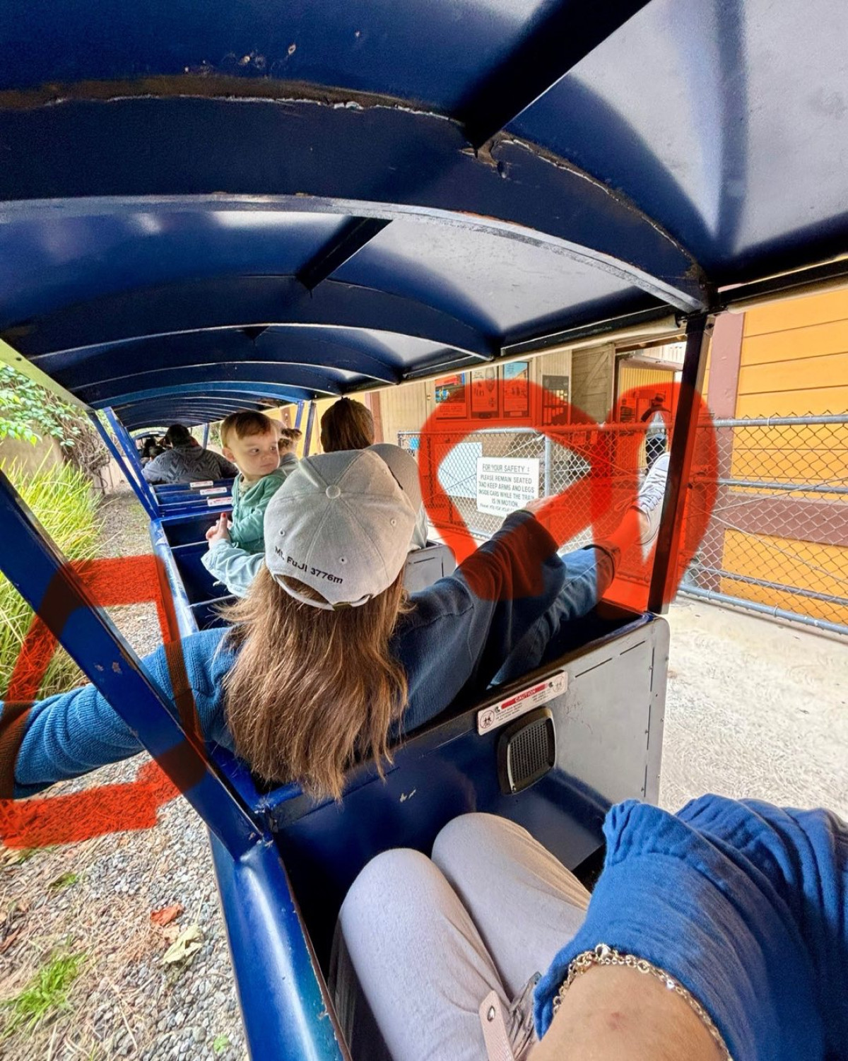 Nancy Lee Grahn Inspires at Travel Town With Aidan Great Aunt Nancy Lee Grahn guides a fun Travel Town outing with young Aidan sparking smile