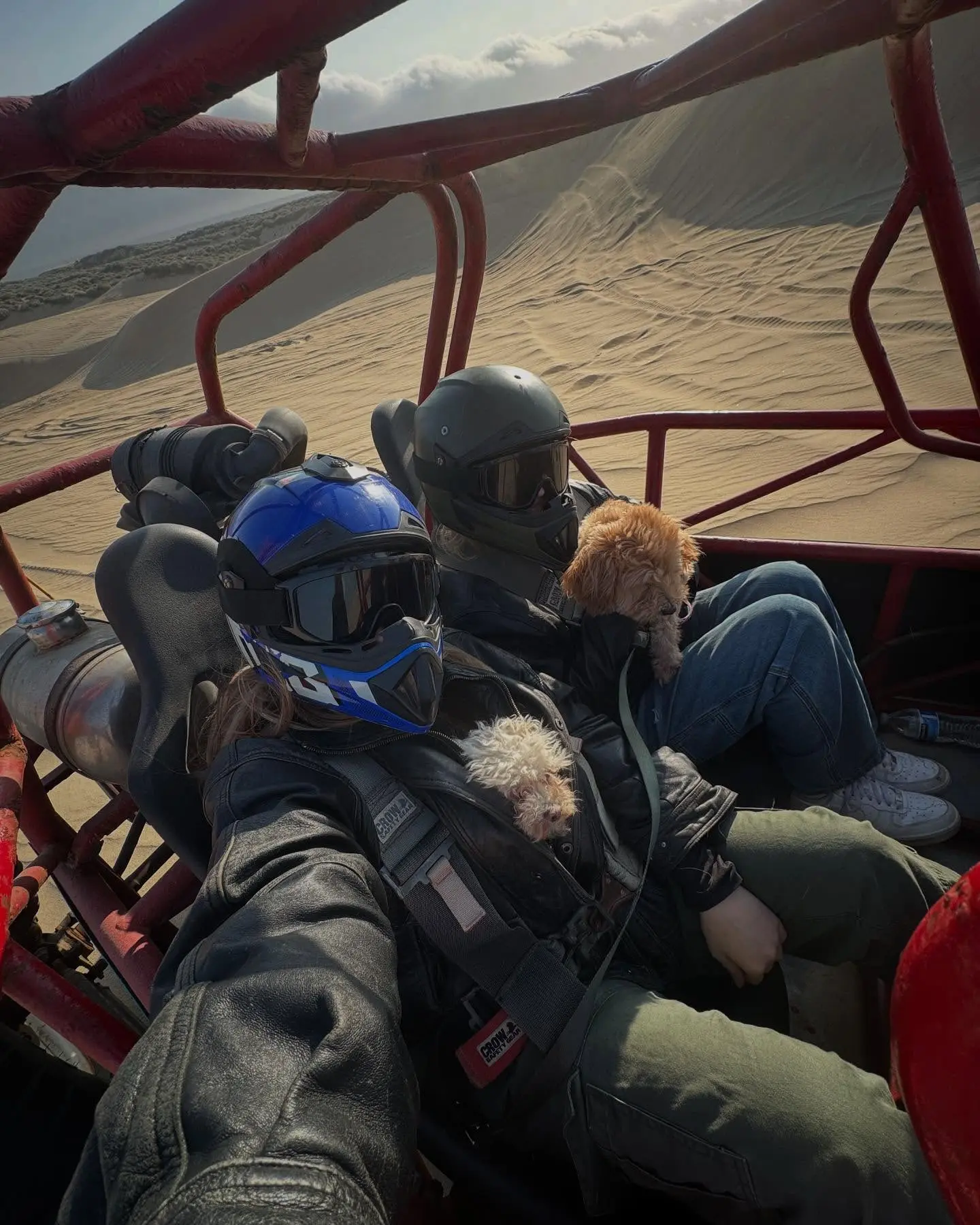 Natalie Alyn Lind’s Sand Dune Adventure Goes Sideways Actress and friend Georgie end up stuck in loose grains after off-road fun in desert hills