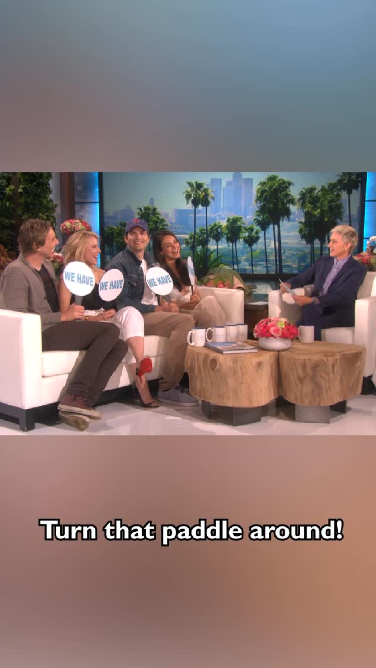 Never Have I Ever Couples Edition Captivates Fans Ellen DeGeneres charms her audience with a playful invitation to share quirky couple tales.
