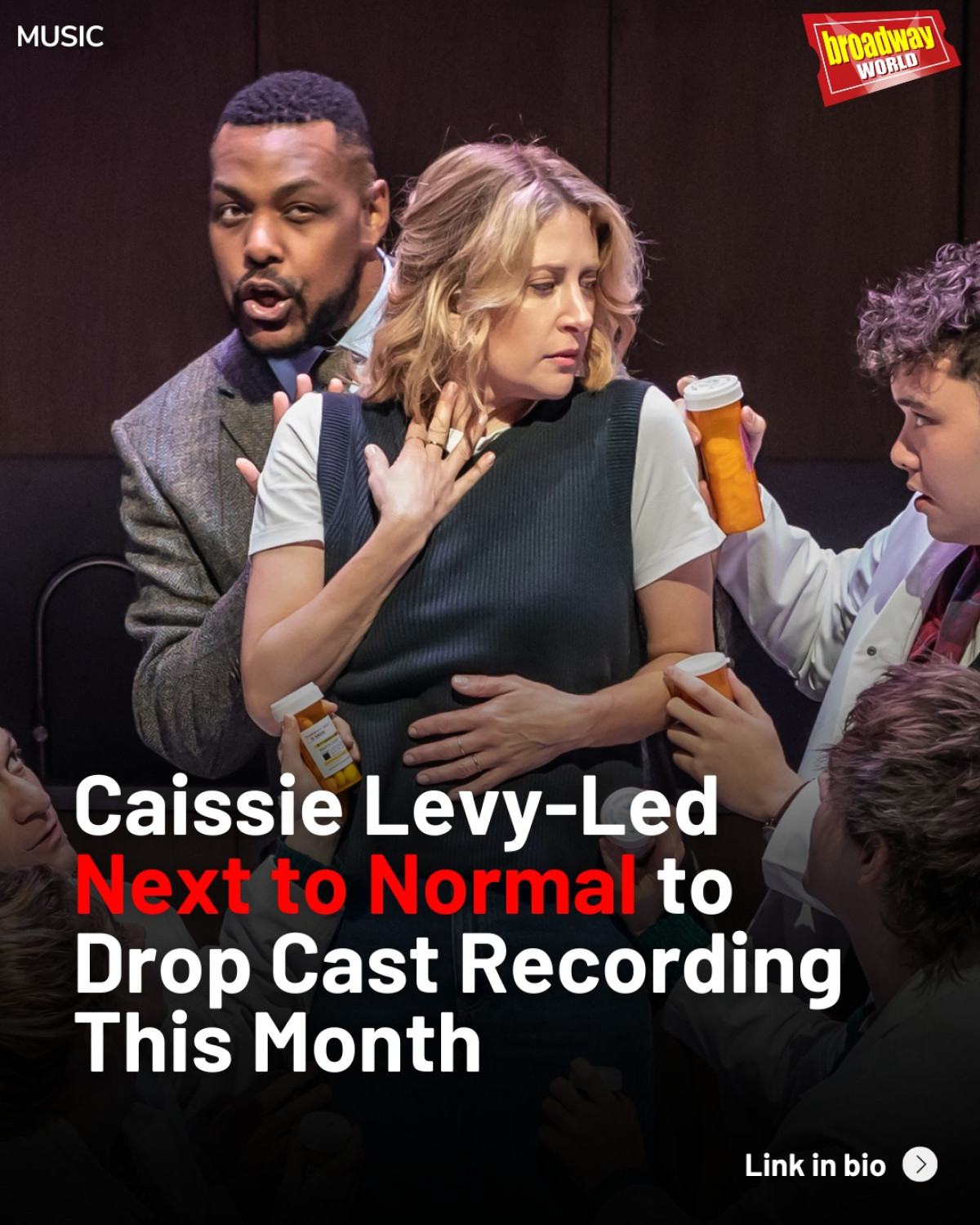 Next to Normal UK Cast Recording Drops Next Week Caissie Levy’s ensemble album arrives next week with digital CD, and vinyl global releases