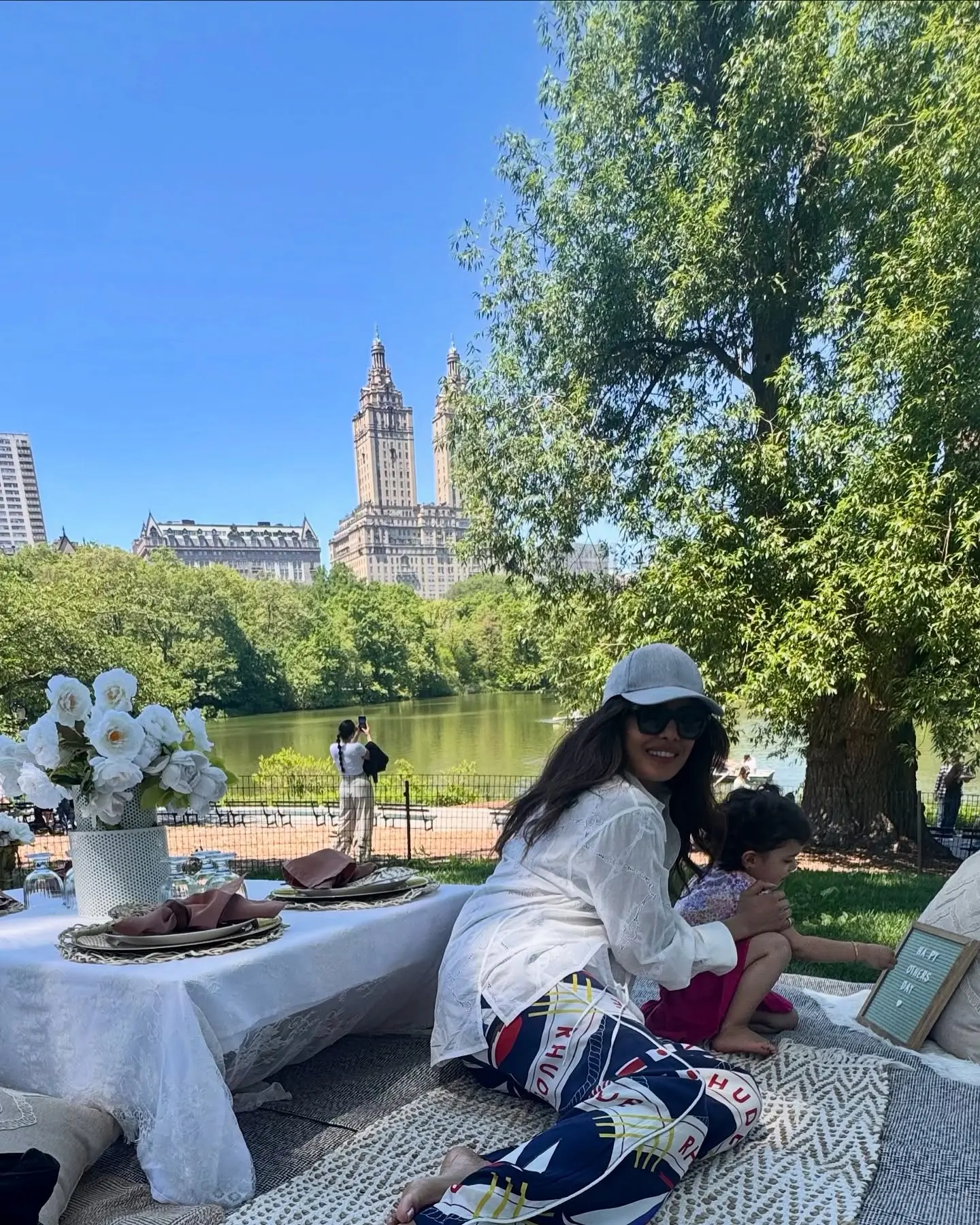 Nick Jonas Celebrates Mother’s Day With Priyanka Chopra Nick Jonas shares heartfelt Mother’s Day moments in the park with Priyanka. On A Sunny Day