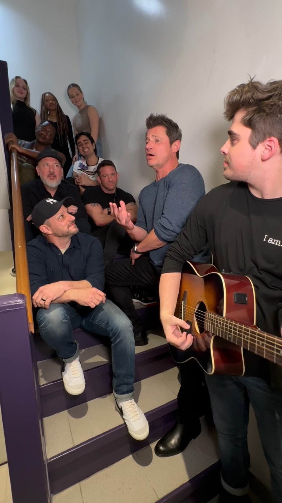 A stellar collaboration unfolds as Nick Lachey and 98 Degrees elevate their musical craft