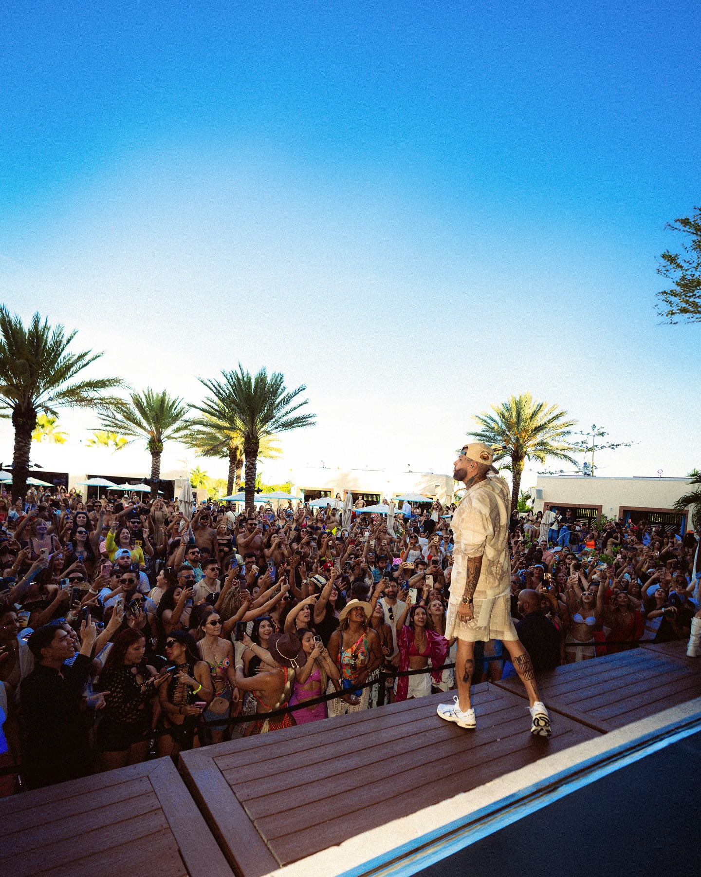 Nicky Jam Embraces Summer Vibes In Island Photoshoot