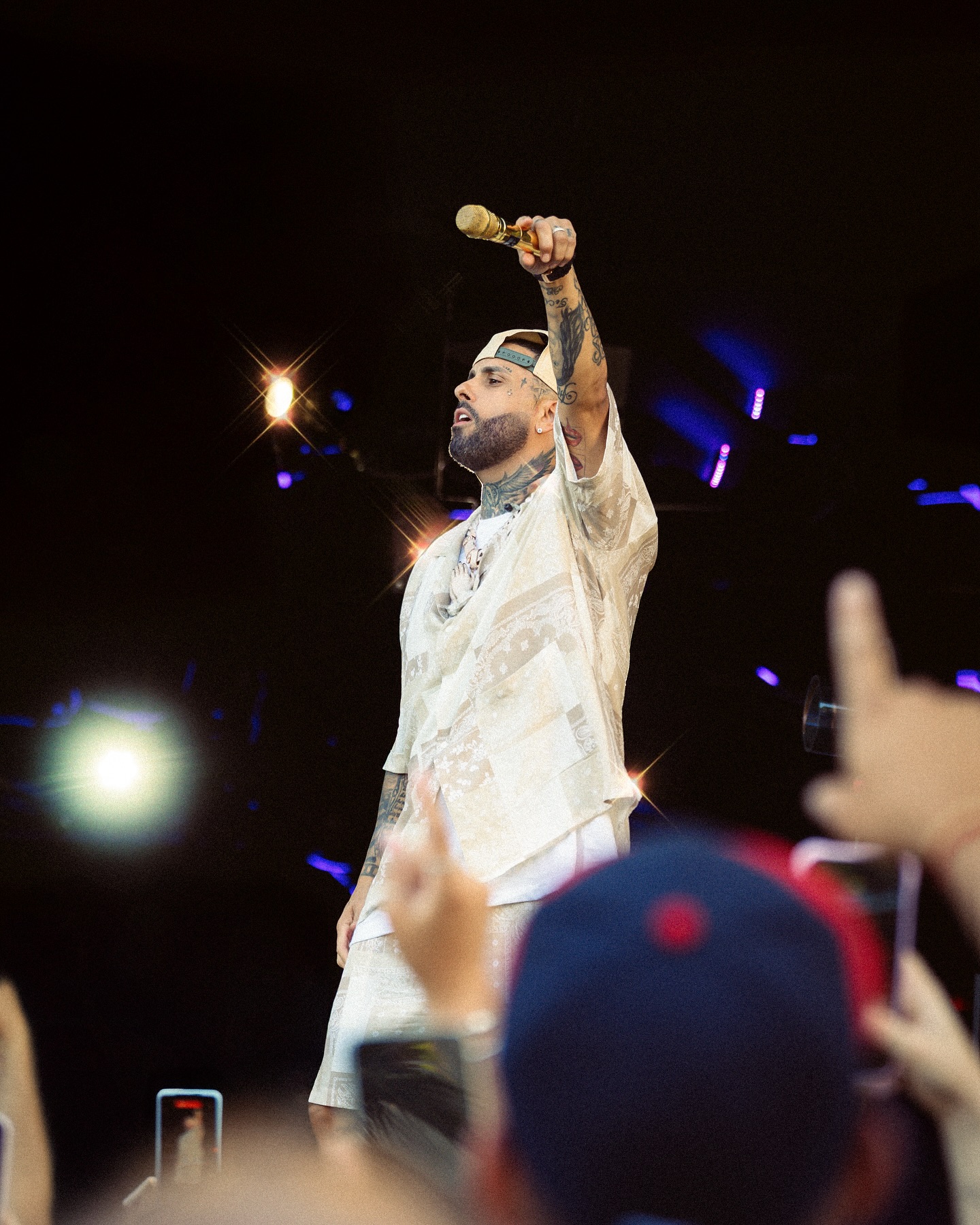Nicky Jam Embraces Summer Vibes In Island Photoshoot