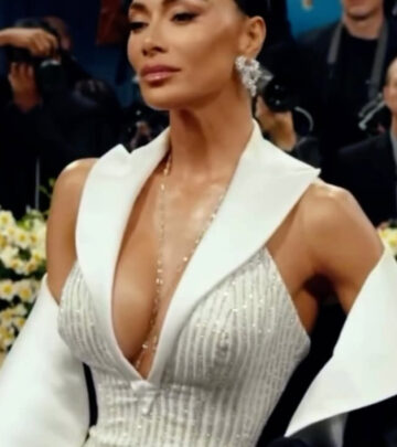 Nicole Scherzinger’s Tailored Black Look Shines
