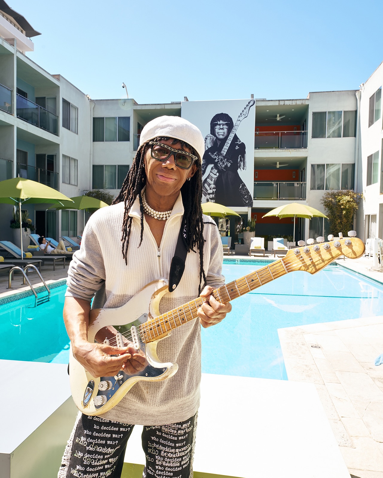 Nile Rodgers Captures Iconic Sunset Marquis Moment