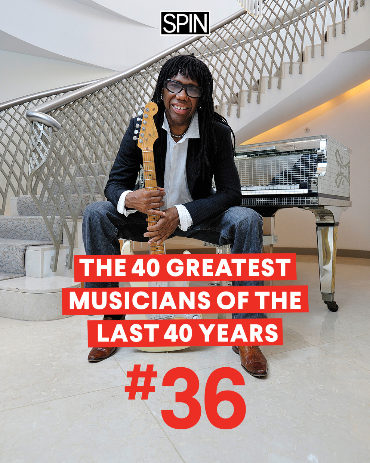 Nile Rodgers: Musical Genius Celebrated In Countdown Celebrating the iconic pace-setter whose funky beats defined 40 years of music history!!