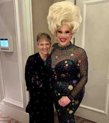 Nina West Honors GMCW At Spring Affair Gala