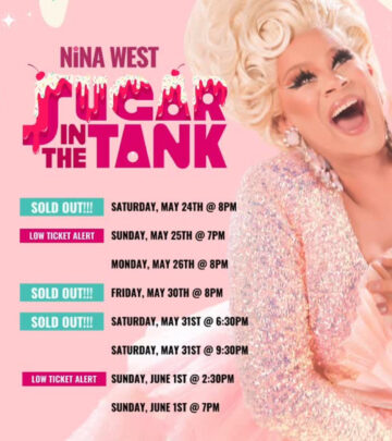 Nina West Unleashes Sugar In The Tank Summer Show