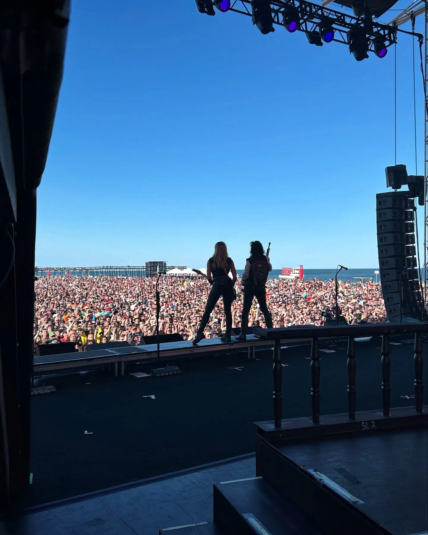 Nita Strauss Rocks Boardwalk Rockfest
